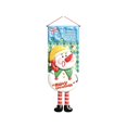 thumbnail image 4 of Amzcrzy Decoración navideña,Árbol de Navidad,Luces navideñas Letrero navideño colgante para puerta, decoración de 43 x 16 pulgadas, adorno de pared con personaje caprichoso para puerta principal, por, 4 of 6