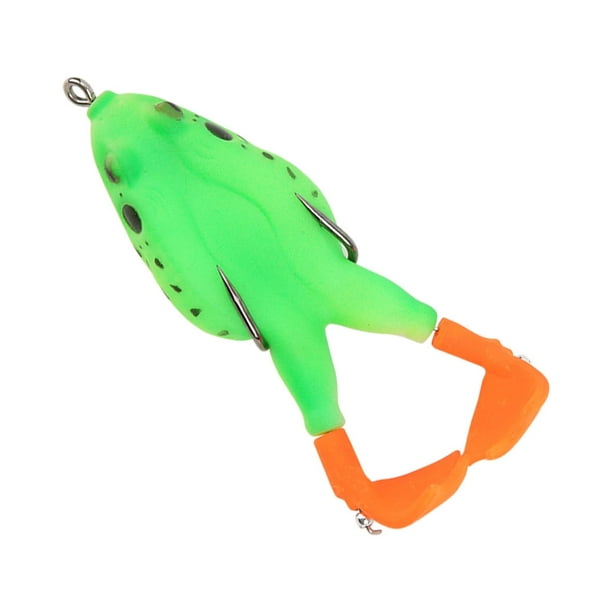 Simulation Fishing Lure,Double Propeller Frog Lures Frog Lure Fishing Bait  High-Precision Functionality