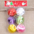 thumbnail image 6 of 18 Pcs Christmas Baubles Holiday Random Snowball Pendant Balls Decor Color Hanging Xmas Satin Decorations for Decorative Silk Mini Pendants Ornaments Multicolored, 6 of 6