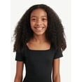 thumbnail image 3 of Justice Girls Mesh Hem Tulip Short Set, Sizes XS - XLP, 3 of 7