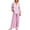 Pink, variant on Pant Suits For Women, V‑Neck Button Accent 3/4 Sleeve Leaf Print Top And High Waist Wide Leg Pants Two‑Piece Dressy Casual Outfit, Polyester Women Set, S‑XXL, Plus Size Friendly