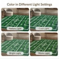 thumbnail image 7 of ODIKA 8'x10' Washable Area Rug Non-Shedding, Easy Care, Football Goal Post Gridiron Stadium Theme Footaball Doormat Door for King Size Bedroom Under Bed, Master Suite, 7 of 7