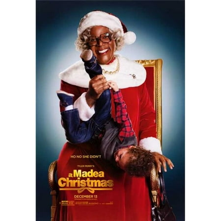 A Madea Christmas Poster Posterazzi MOVCB86735 Tyler Perrys a Madea Christmas Movie Poster - 27 x 40 in. ()