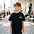 thumbnail image 2 of Little T-Shirt For Boys Short Sleeve Design Printed Casual Cool Stylish For Daily Wear Going Out Tops Size 5-6T, 2 of 4