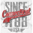 thumbnail image 2 of Connecticut Vintage Athletic Letters Men's Graphic T Shirt Tees Brisco Brands S, 2 of 4