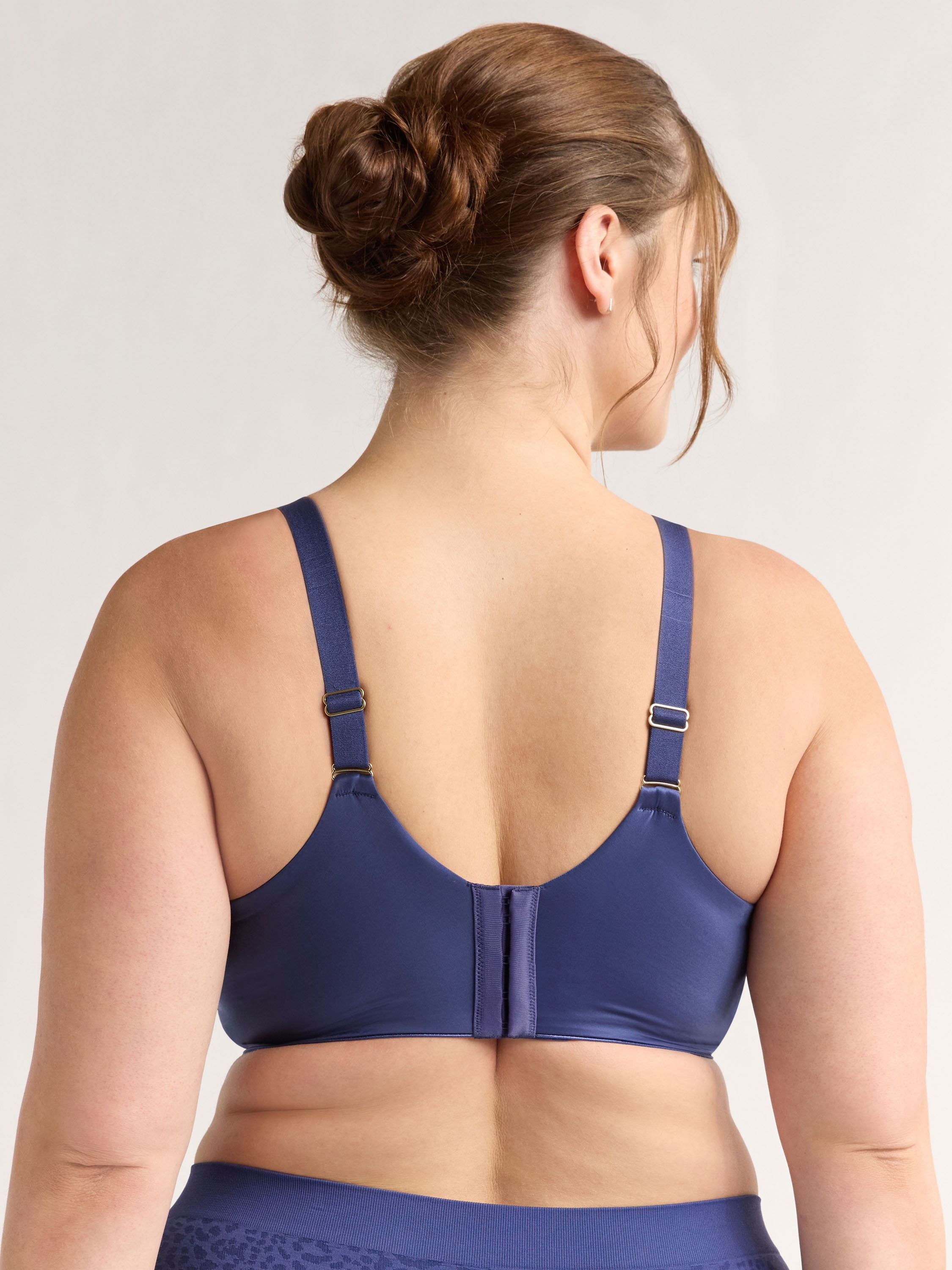 Joyspun Women's & Women's Plus Smooth Balconette Bra, Sizes 38DD-46DDD