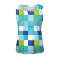 thumbnail image 4 of Cathalem T-Shirts Décontractés à Manches Courtes pour Femmes, Col Rond en Coton, Bleu Clair TG, 4 of 4