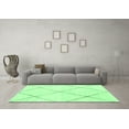 thumbnail image 3 of Ahgly Company Indoor Rectangle Oriental Emerald Green Modern Area Rugs, 7' x 9', 3 of 4