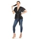 thumbnail image 5 of Blusa de encaje Roman Fashion /Juvenil, 5113 (Negro) negro G, 5 of 5