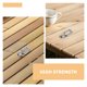thumbnail image 3 of Phenofice 2Ud Universal Awning Mount En Plata Para Uso En Exterior Con Alta Resistencia Y Resistente Al, 3 of 8