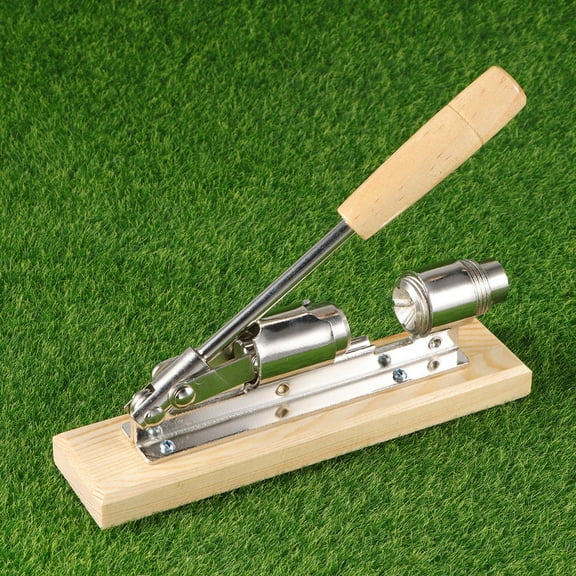 LABSERRON Nut Cracking Tools 1Pcs Adjustable Thread Cone Nutcracker Light Yellow 7.9 x 2.4 x 1.6 in