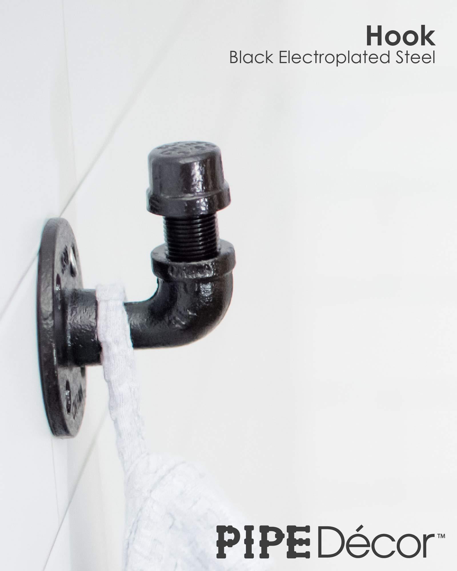 Bathroom Shelf with 18 Industrial Pipe Towel Bar – KBNDecor