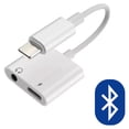 thumbnail image 1 of Adaptador Bluetooth Lightn a Auxiliar Auriculares 3.5mm y Carga Compatible IP, 1 of 3