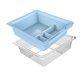 thumbnail image 4 of Compartimento central para coche, bandeja organizadora, caja de almacenamiento para modelo 3, modelo Y Azul, 4 of 8
