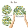 thumbnail image 5 of Yiaed Lemon Print Satin Bonnet Silk Bonnet Hair Bonnet for Sleeping Hair Bonnets, 5 of 6