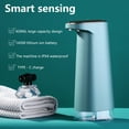 thumbnail image 2 of 1 Set 450ml Soap Dispenser Automatic Sensor Wide Application ABS Hand Cleaning Liquid Foam Holder Household Supplies Soap Dispenser, 2 of 8