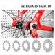 thumbnail image 4 of Bike Cassette Cog PiñOnes de una Sola Velocidad Carretera Bicicleta Volante Cog 17T, 4 of 5