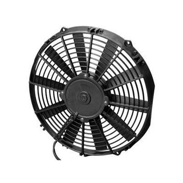 Spal Advanced Technologies 30100384, 12In Pusher Fan Straight Blade 856 Cfm