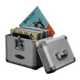 thumbnail image 3 of Odyssey KROM Transport Case for 70, 12 Inch Vinyl Records, Silver (2 Pack), 3 of 6