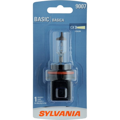 Sylvania 9007 Basic Auto Halogen Headlight, Pack of 1 - Walmart.com ...