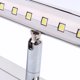thumbnail image 5 of Lámpara LED de 5W para baño, lámpara de espejo con luz ajustable de acero inoxidable con interruptor, 5 of 8