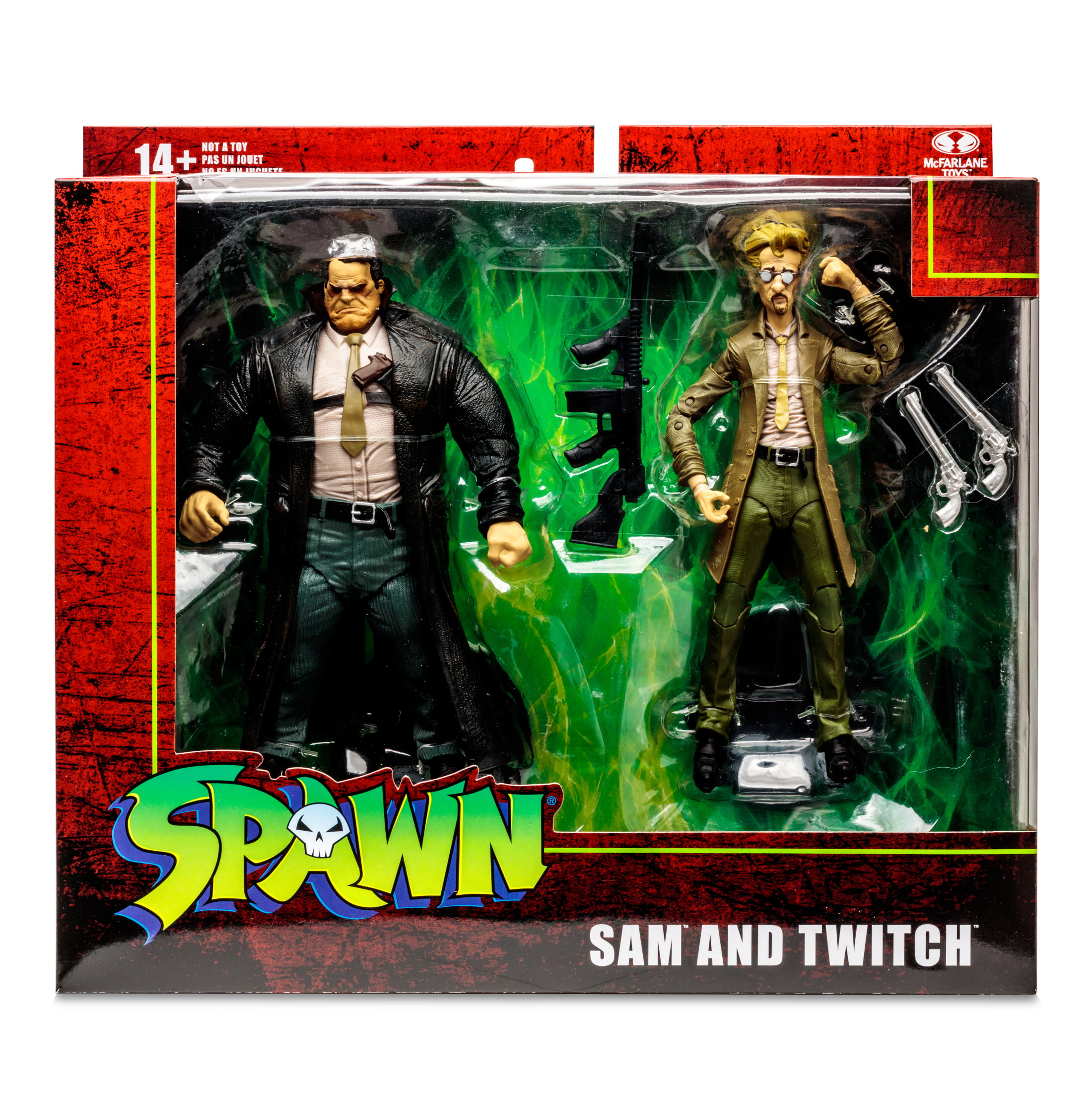 McFarlane Toys Spawn Sam & Twitch - 7 in Deluxe Figure Set