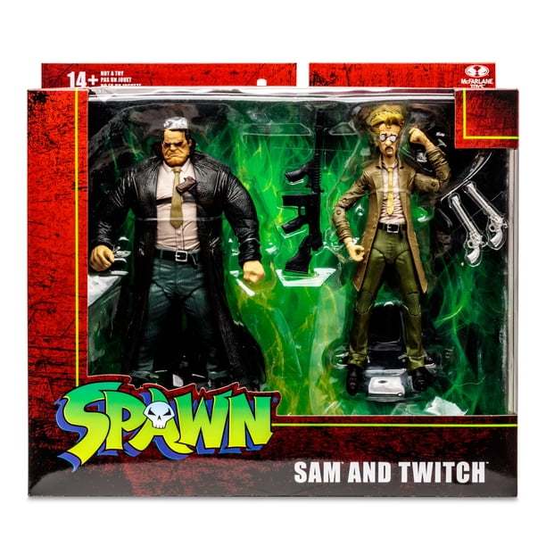 SPAWN Sam＆Twitch サム　トゥイッチ　フィギュア　未開封 McFarlane Toys Spawn Sam & Twitch Deluxe Figure Set, 7