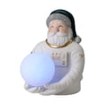 thumbnail image 2 of Lámpara de mesa con estatua de Papá Noel LED de luz nocturna creativa para el hogar Verde, 2 of 5
