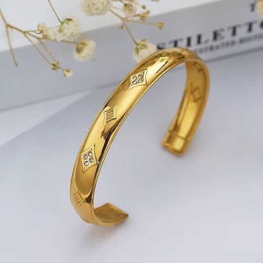 quick.simple.easy SEQ Hypoallergenic Zircon Diamond 18K Gold