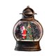 thumbnail image 3 of Adornos de linterna brillante con forma de bola de nieve y resina con gancho Papá Noel y el árbol, 3 of 9