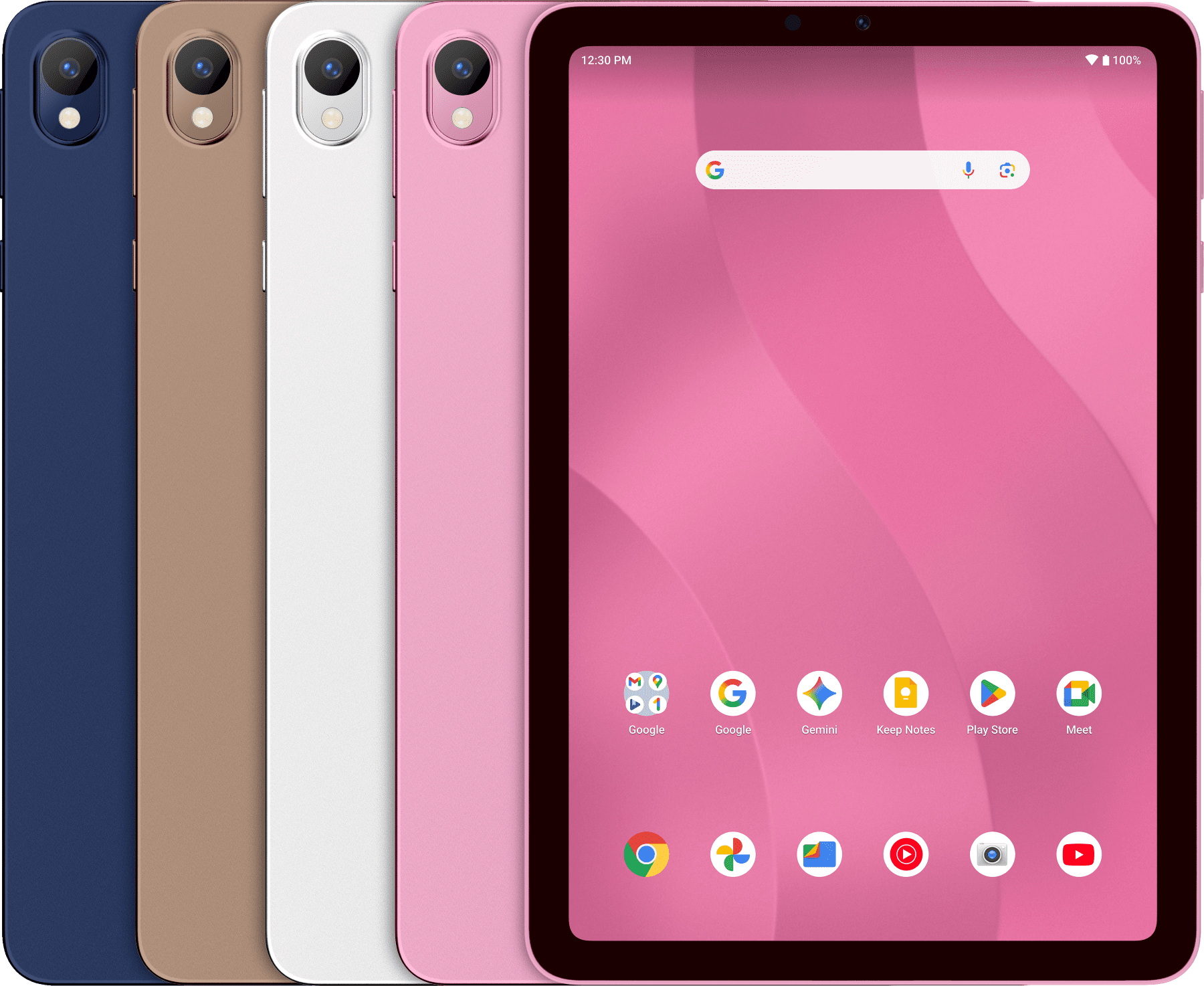onn 8.1" Core Tablet, 64 GB, Android 16, Blue (2026 Model)