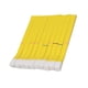 thumbnail image 5 of 1000 pulseras desechables impermeables y resistentes al desgarro, pulseras de papel para eventos, para patios de juegos infantiles, conciertos, color amarillo, 5 of 15