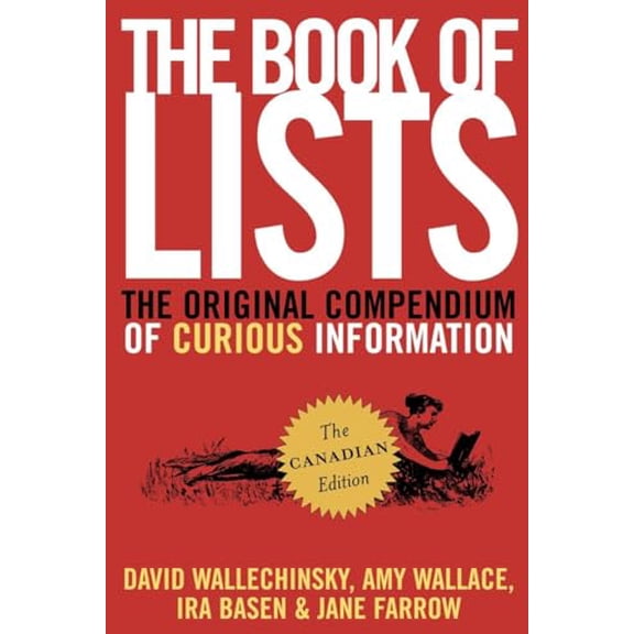 Pre-Owned The Book of Lists, the Canadian Edition: The Original Compendium of Curious Information (Paperback) 0676977200 9780676977202
