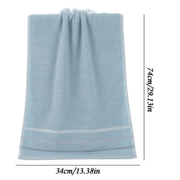 Yhmxh Toallas de microfibra de algodón para el baño, suaves al tacto, altamente absorbentes, de secado rápido, adecuadas para el cuerpo, deportes, yoga, spa y fitness.
