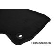 thumbnail image 2 of Auto Mats and Accessories 4 Piece Set Custom Carpeted Floor Mats Compatible with 2012-2017 Toyota Camry (Black) Made in the USA, 2 of 8