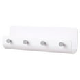thumbnail image 2 of 1pcs ABS Key Hanger Holder Wall Hanging Storage Hook Rack DIY Organizer 4 Hooks Storage Shelf Hanging Hooks, 2 of 8