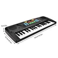 thumbnail image 4 of Piano Eléctrico, Teclado Electrónico Ambiental Plástico Ajustable Exquisito Para Jugar Juguetes, 4 of 7