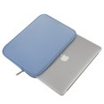 thumbnail image 2 of Mosiso Water Repellent Lycra Sleeve Bag Cover for 13-13.3 Inch Laptop with Small Case for MacBook Charger,Serenity Blue, 2 of 4