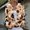 Beige, variant on Halloween Cardigan Sweater Pumpkin Sweater Chunky Knit Pumpkin Ghost Pattern Button Down Long Sleeve Knit Cardigan Funny Holiday Soft Cozy Tops Beige XXL