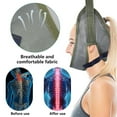 thumbnail image 4 of Htwon Chiropractic Neck Traction Stretcher Head Brace Pain Relief Device Home OverDoor, 4 of 13