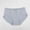 Blue, variant on Womens Black Cotton Mid-Rise Brief Panties - Soft Breathable Underwear, 1 Pack,Size 2XL