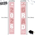 thumbnail image 3 of Graduation Decorations 2026 Porch Banner Congrats Grad Class Of 2026 Banner Graduation Banner Class Of 2026 For Any Schools Or Grades Party, 3 of 9