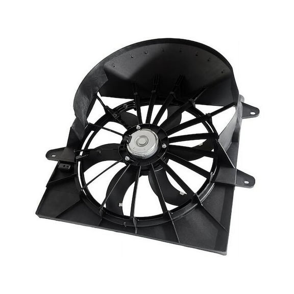 Auxiliary Fan Assembly - Compatible with 2005 - 2008 Jeep Grand Cherokee 2006 2007