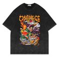 thumbnail image 1 of Camisetas Vintage para hombre, camiseta sin mangas con gráfico de Anime japonés, ropa de calle Retro, Harajuku, 100% algodón, chaleco de hip hop, camisetas negras, 1 of 4