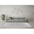 thumbnail image 3 of Ahgly Company Indoor Square Solid Gray Modern Area Rugs, 7' Square, 3 of 4