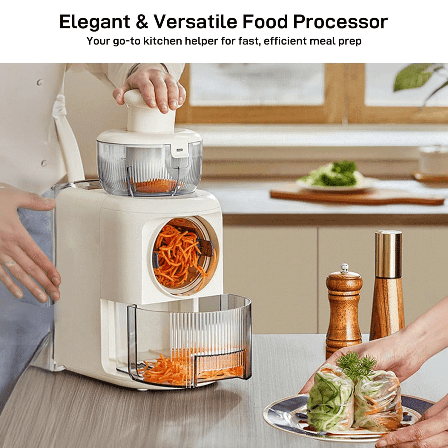 Meat Slicer Machine for Home Kitchen Use, Deli Slicer, Electric