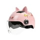 thumbnail image 3 of Casco de bicicleta eléctrica para mujer, casco de bicicleta, cascos deportivos ligeros y cómodos, bonito casco de verano para conducción al aire libre Rosa, 3 of 8
