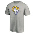 thumbnail image 2 of Men's Fanatics Heather Gray Los Angeles Rams Primary Logo T-Shirt, 2 of 3