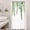 1a-green Leaves, variant on Olive Green Leaves Stall Shower Curtain 35Wx72H Inch Small Walkin Watercolor Eucalyptus Botanical Plants Earthy Spring Modern Fabric Waterproof Home Bathtub Decor 7 Pack Plastic Hooks