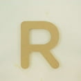thumbnail image 4 of Package of 1, 12 Inch X 1/2" Thickness MDF Letter R in The Gotham Rounded Font, Thick, Upper Case for Art & Craft Project, Made in USA, 4 of 4